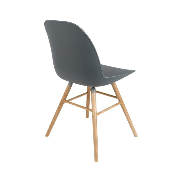 Pelēki ēdamistabas krēsli (2 gab.) Albert – Zuiver-image-4