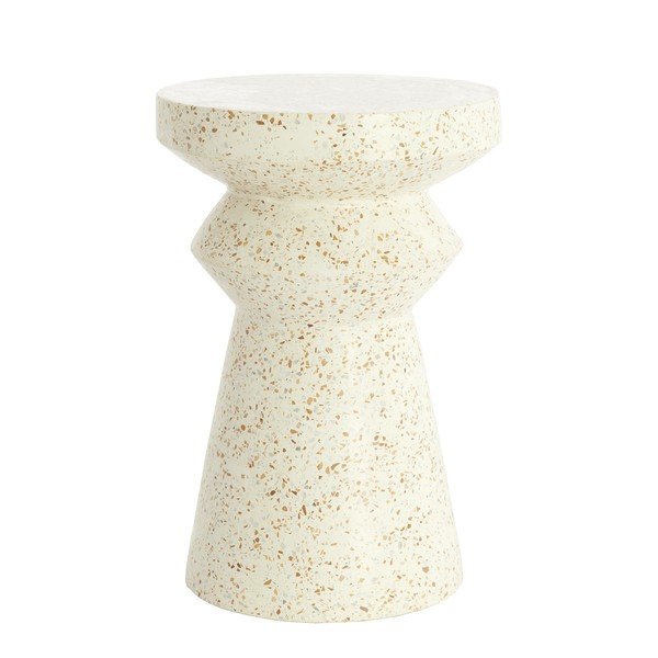 Teraco cementa apaļš sānu galdiņš ø 32 cm Sella – Light & Living