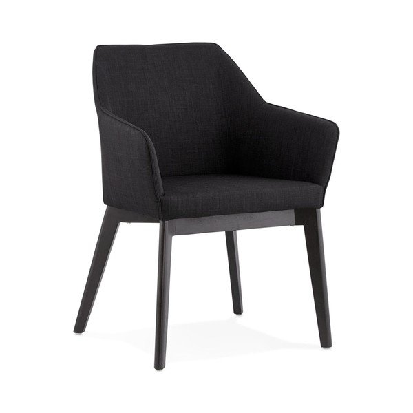 Melns krēsls Kokoon Design Takion