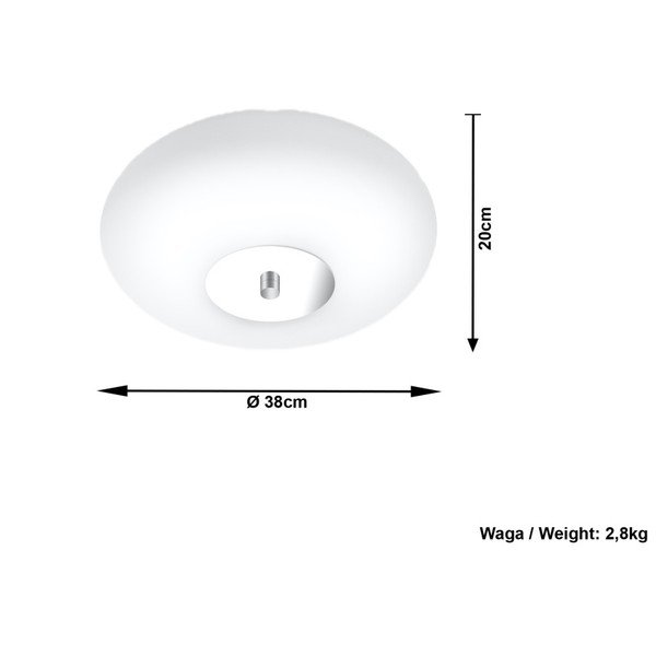 Griestu gaisma Nice Lampas Santiago Duro-image-1