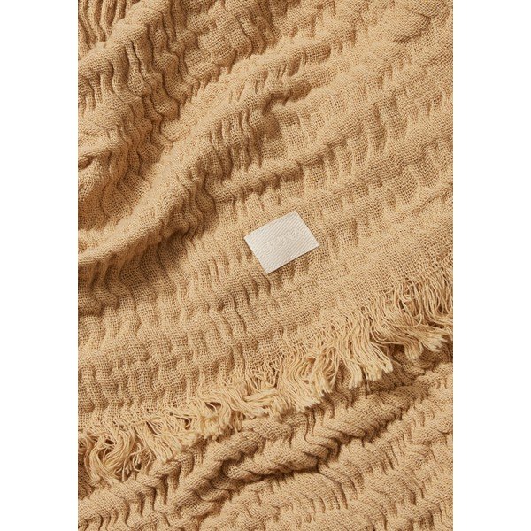 Bēšs gultas pārklājs divguļamai gultai 190x240 cm Reloved – JUNA-image-3