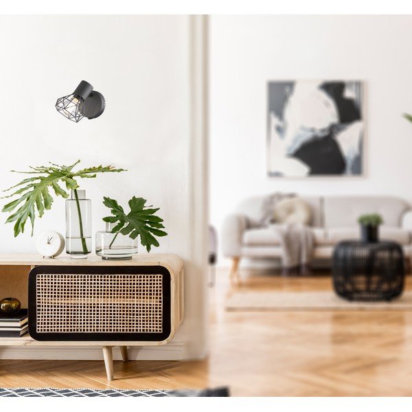 Melna prožektora tipa lampa 8x14 cm Ran – Fischer & Honsel-image-4