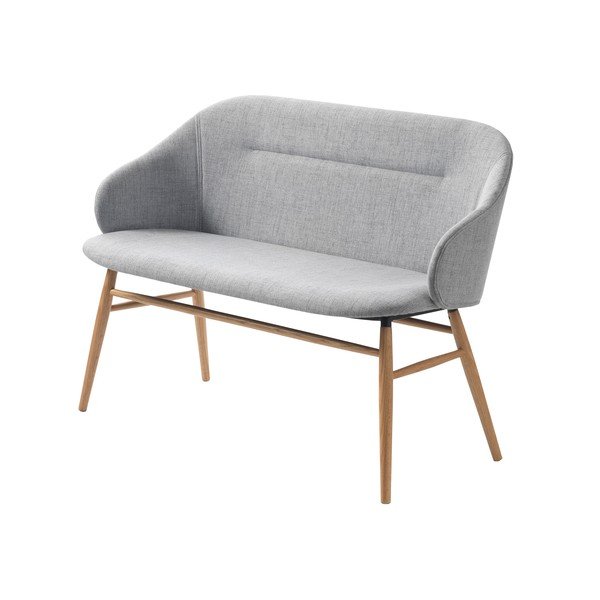 Pelēks dīvāns Unique Furniture Teno, platums 121 cm-image-2