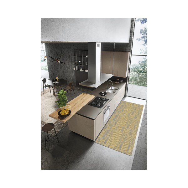 Paklājs Floorita Circuit Ochra, 60 x 115 cm-image-3