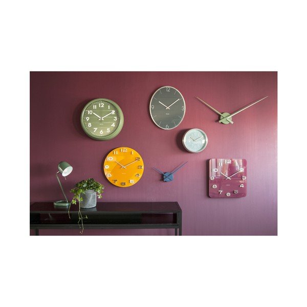 Karlsson Vintage sarkans pulkstenis, 35 x 35 cm-image-1