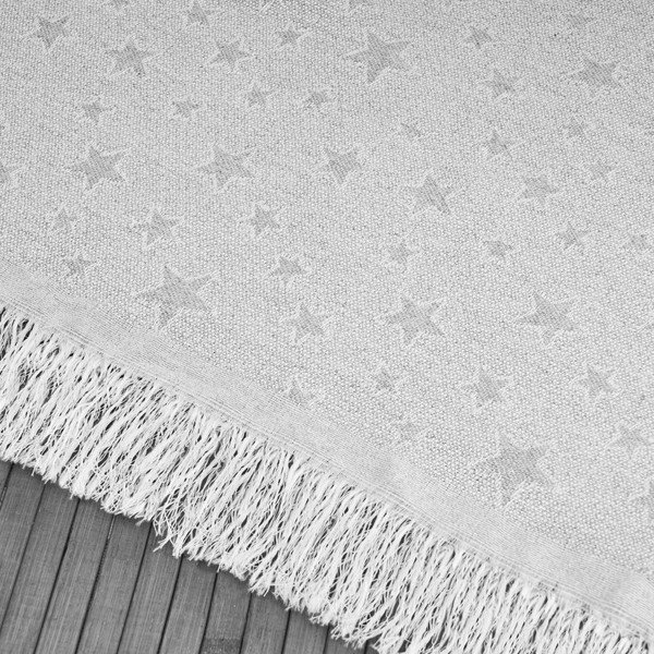 Pelēks gultas pārklājs divguļamai gultai 180x290 cm Star – Casa Selección-image-1