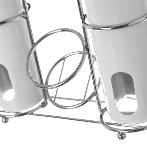 Etiķa un eļļas trauku komplekts (4 gab.) ar statīvu – Casa Selección-image-4