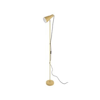 Sinepju dzeltena stāvlampa Leitmotiv Mini Cone, augstums 147,5 cm