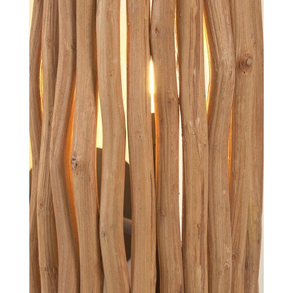 Dabīga toņa sienas lampa Crescencia – Kave Home-image-2