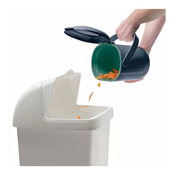 Zils kompostējams atkritumu konteiners 2,5 l - Addis-image-3