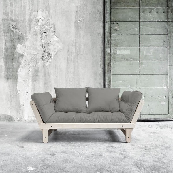 Dīvāns gulta Karup Beat Beech/Granite Grey