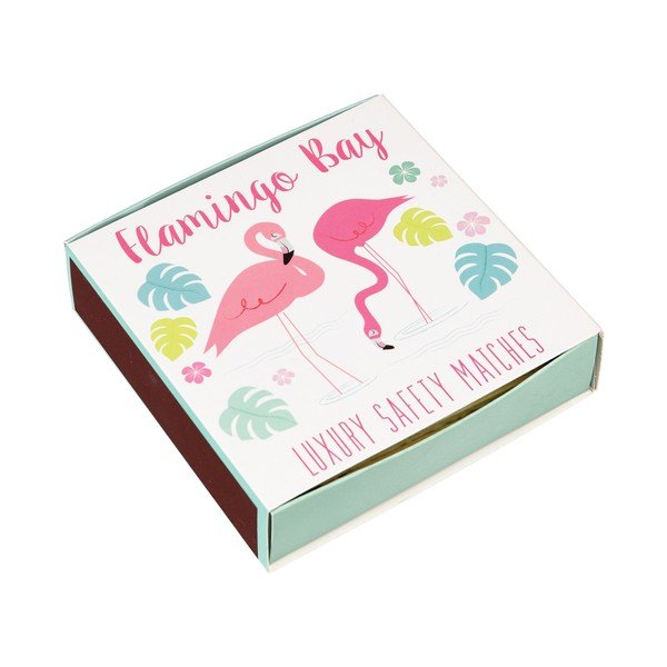 Rex London Flamingo Bay garā sērkociņu kastīte-image-1