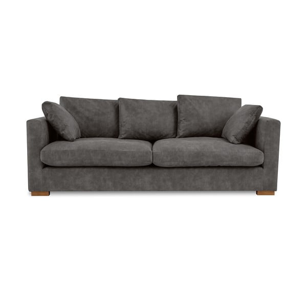 Antracīta pelēks dīvāns 220 cm Comfy – Scandic