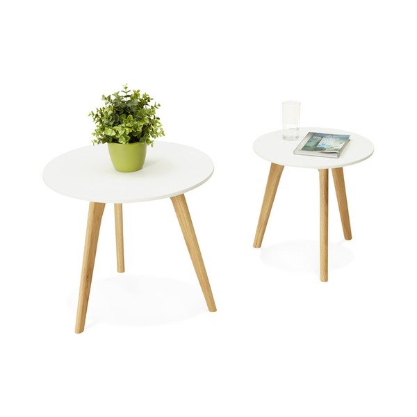 2 uzglabāšanas galdu komplekts Kokoon Design Espino-image-4