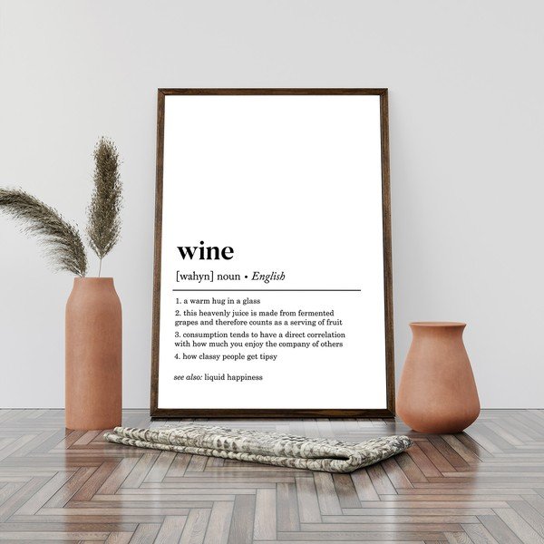 Glezna 50x70 cm Wine – Wallity-image-2