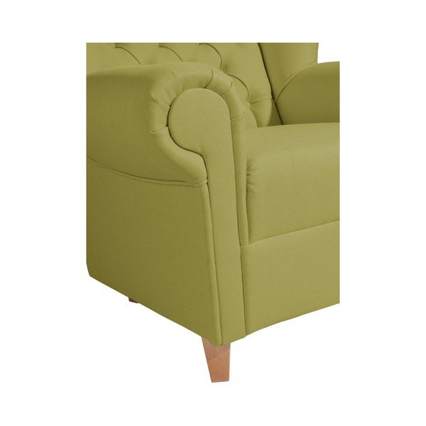 Max Winzer Vary Leather zaļš ādas imitācijas krēsls-image-3