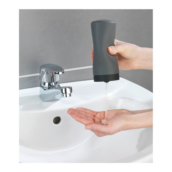 Pelēks mazgāšanas līdzekļa dozators Wenko, 250 ml-image-3