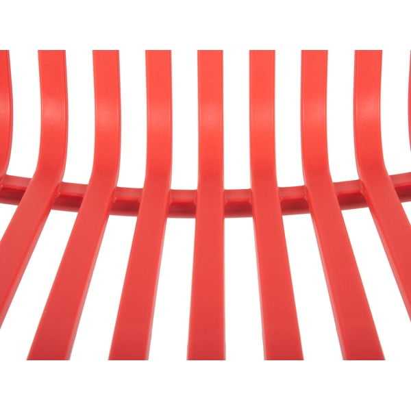 Gaiši sarkans plastmasas pusdienu krēsls Glee – Leitmotiv-image-3