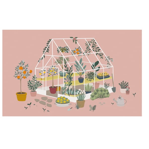 Bērnu tapetes 400 cm x 248 cm The Green House – Lilipinso