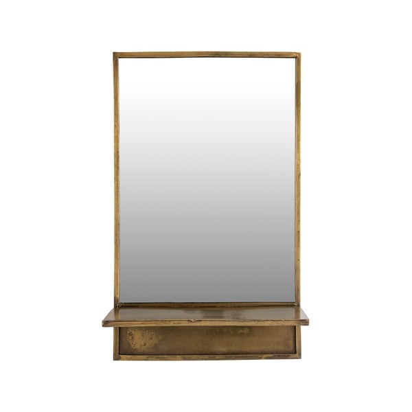 Sienas spogulis ar plauktu 37x61 cm Feyza – White Label