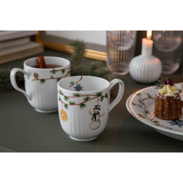 2 porcelāna Ziemassvētku krūzes Kähler Design, 330 ml-image-2