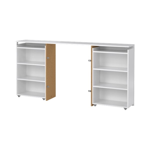 Balts gultas galvgalis 165x80 cm Naia – Tvilum-image-2