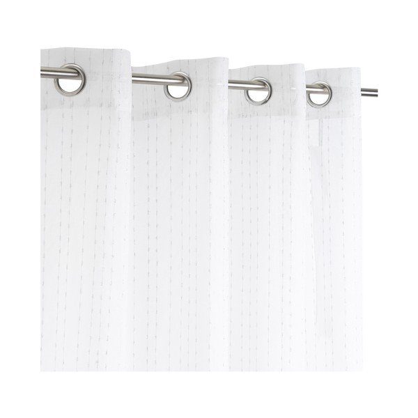 Balts dienas aizkars 140x260 cm Vertical Thread – Casa Selección-image-2