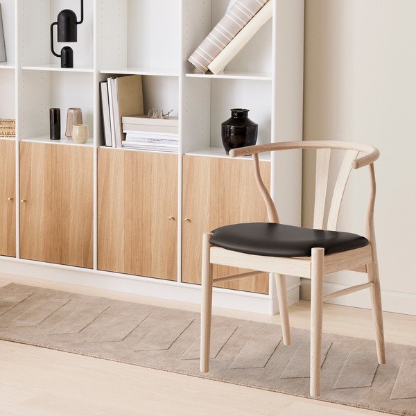 Ādas ēdamistabas krēsls Freja – Hammel Furniture-image-1