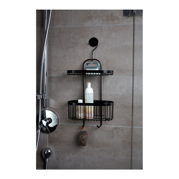 Melns 2 līmeņu trauks Wenko Classic Plus-image-4