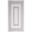 Pelēki bēšs kokvilnas paklājs Vitaus Versace, 80 x 200 cm