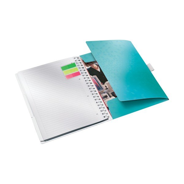 Tirkīzzila līniju piezīmju klade Leitz, 80 lappuses-image-2