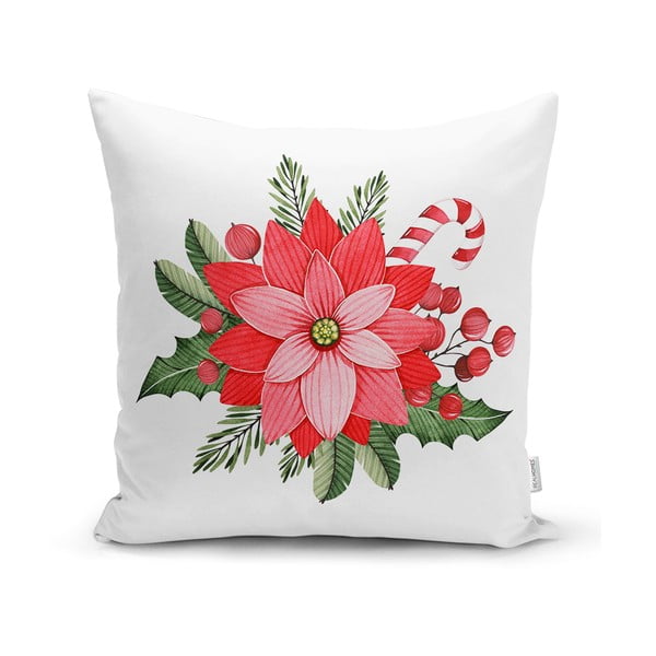 Spilvendrāna ar Ziemassvētku motīvu 43x43 cm – Mila Home