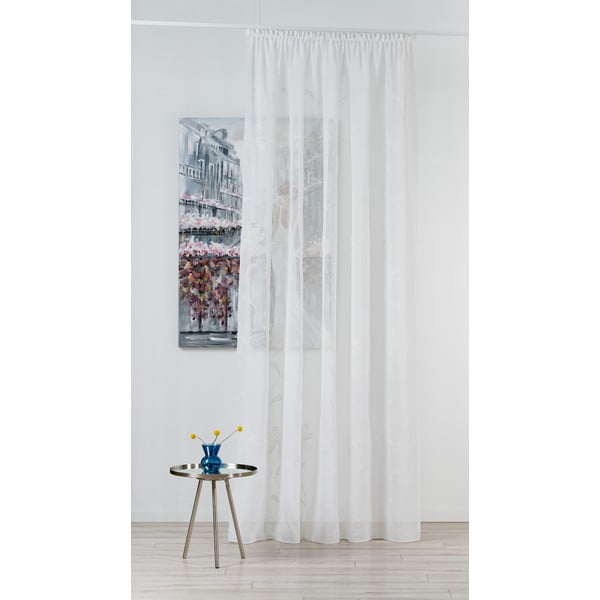 Krēmkrāsas dienas aizkars 140x245 cm Hazel – Mendola Fabrics-image-1