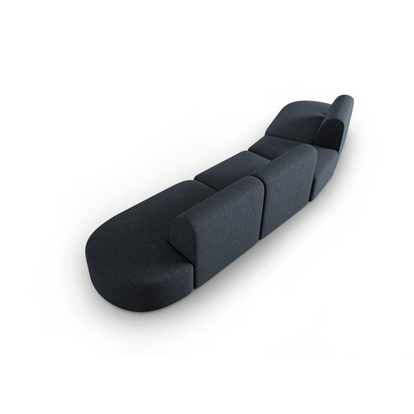 Tumši zils dīvāns 412 cm Shane – Micadoni Home-image-3