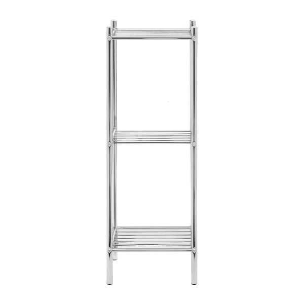 Sudraba krāsas vannas istabas plaukts 33x78 cm – Premier Housewares-image-2