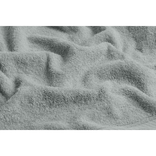 Gaiši pelēki frotē kokvilnas dvieļu komplekts (2 gab.) – Foutastic-image-3