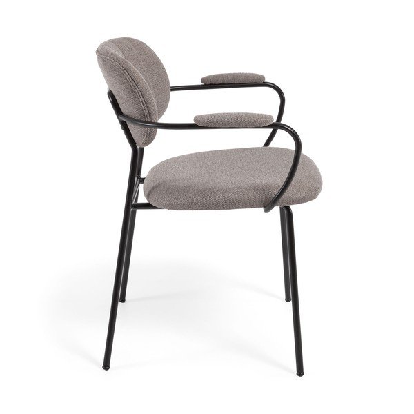 Gaiši brūns ēdamistabas krēsls Auxtina – Kave Home-image-2