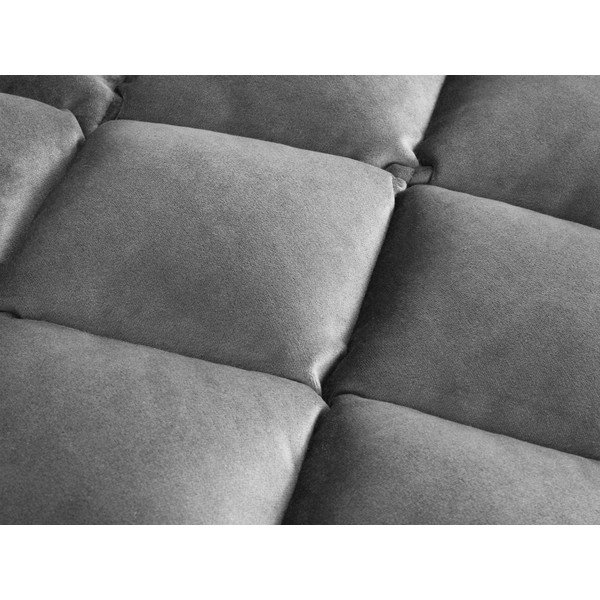 Gaiši pelēks samta pufs Flandrin – Interieurs 86-image-1