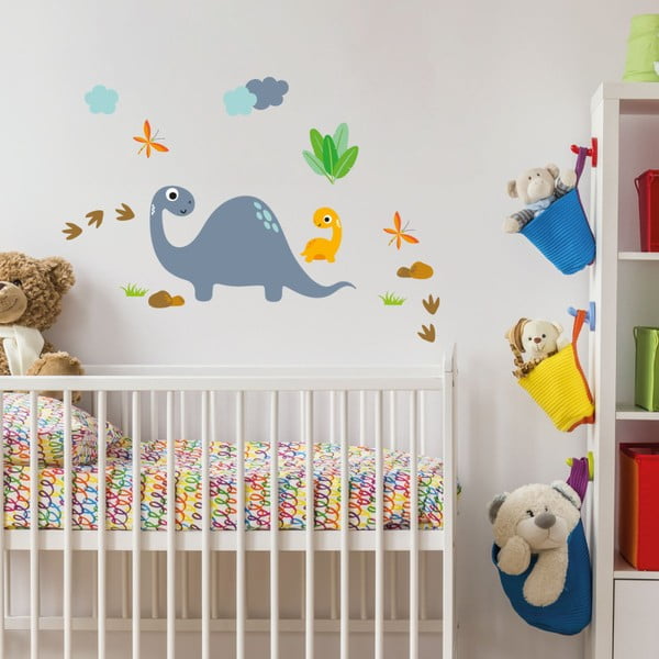 Sienas uzlīmes Ambiance Cute Dinosaur Stickers-image-3