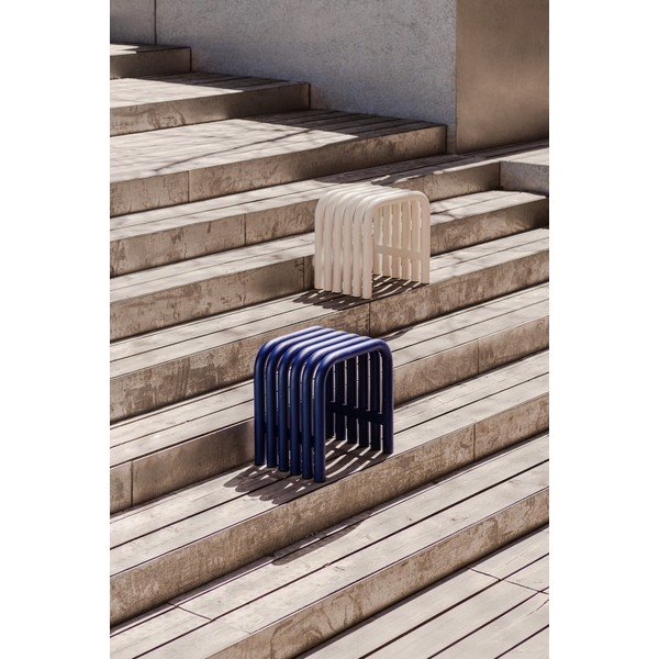 Zils metāla dārza krēsls Nokk – noo.ma-image-4