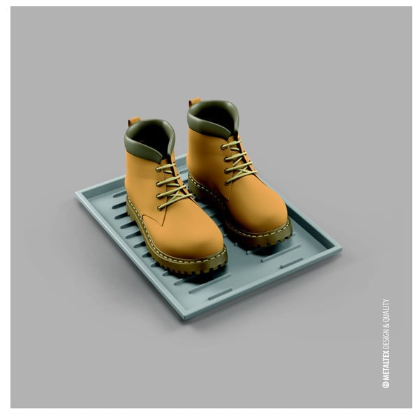 Metaltex Zapatos apavu pilienu paplāte-image-1