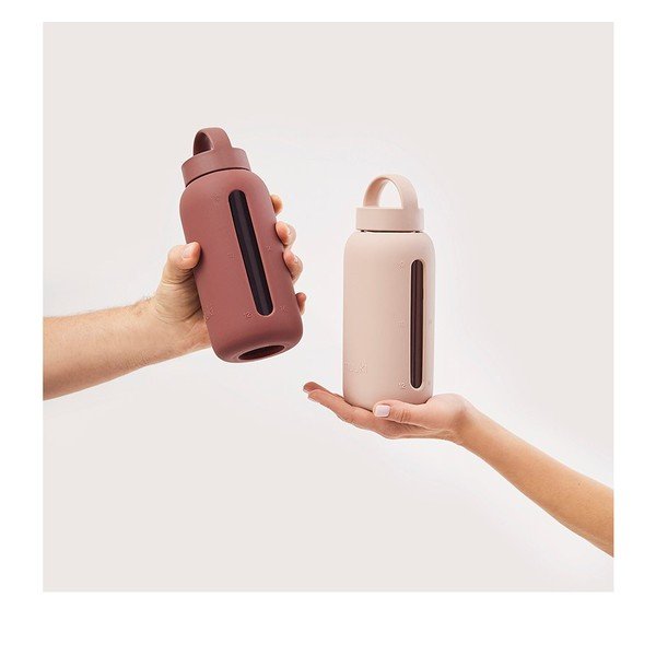 Gaiši brūna pudele ceļojumiem 720 ml Desert Rose – Muuki-image-3