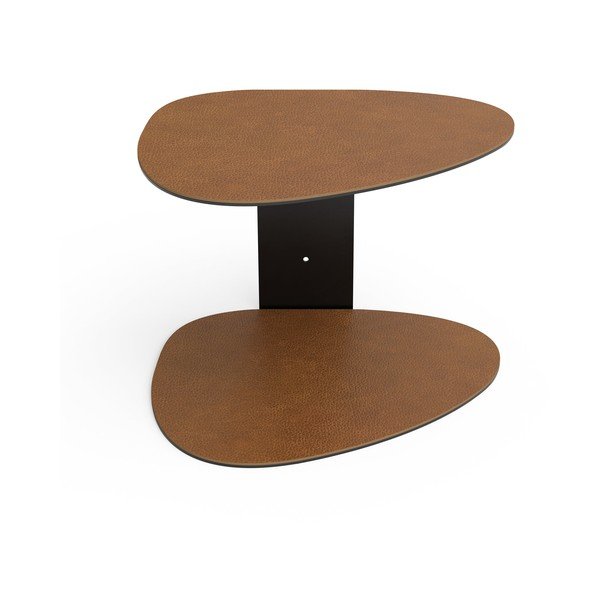 Konjakbrūns tērauda sienas plaukts 29 cm Curve Bull – LIND DNA