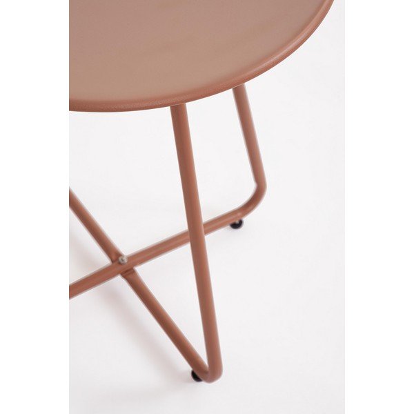 Tērauda apaļš dārza galdiņš ø 45 cm Jable – Bizzotto-image-1