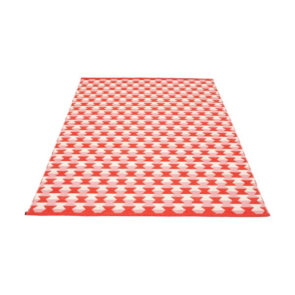 Sarkans iekštelpu un āra paklājs 180x275 cm Dana Coral – Pappelina-image-1
