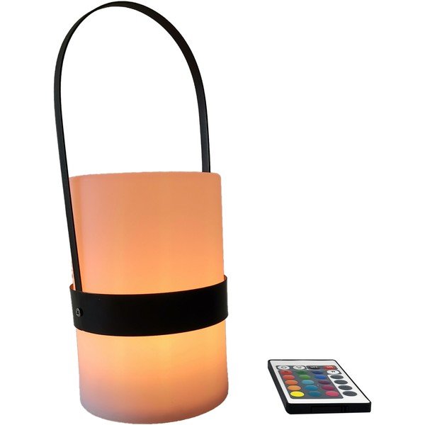 Melna LED laterna (augstums 15 cm) – Hilight-image-2