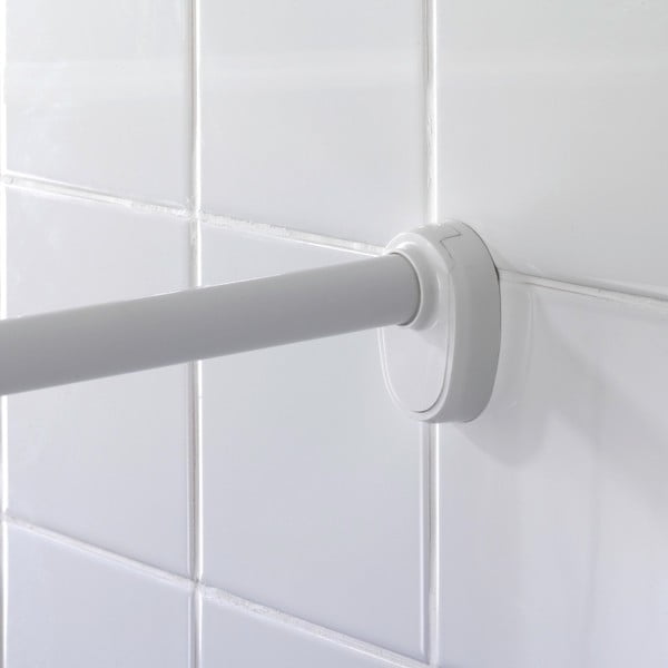 Universāls stūra stienis dušas aizkaram Wenko Shower Curtain Rod-image-3