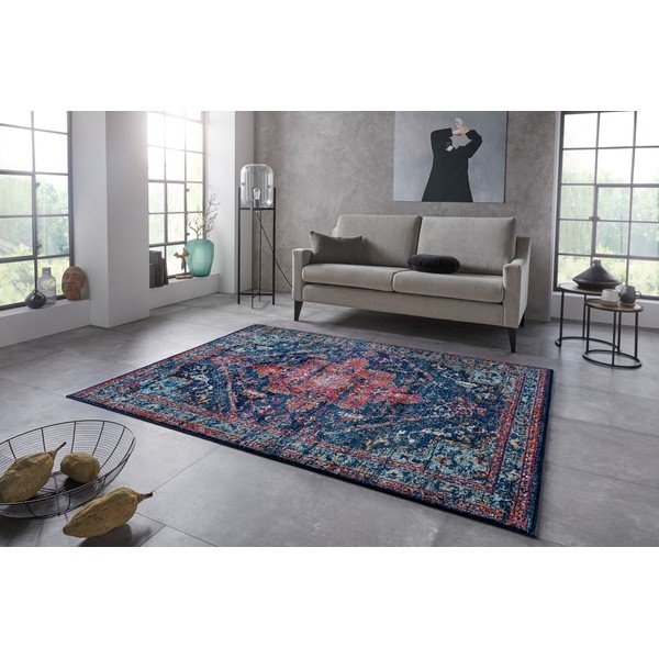 Zili sarkans paklājs Nouristan Azrow, 120 x 170 cm-image-1