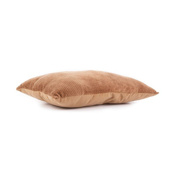 Smilšu brūns dekoratīvais spilvens PT LIVING Ribbed, 60 x 40 cm-image-2