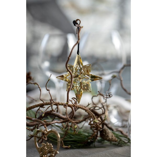Piekaramais Ziemassvētku rotājums zelta krāsā Kähler Design-image-1